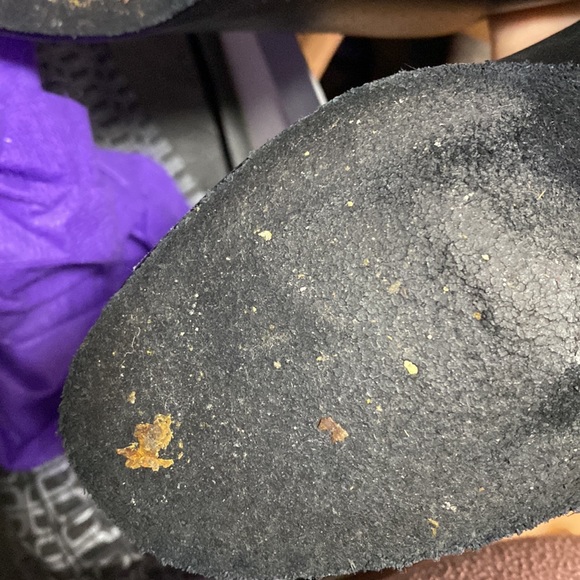 Dance Ballroom Practice Heel Womens Shoe Size 7 Black Tie used gently wedding - Picture 5 of 9